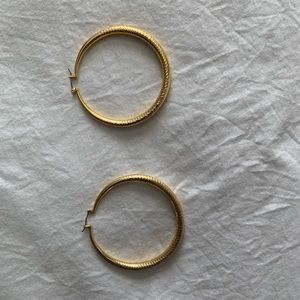 Hoop earrings